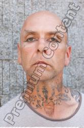 Head Man Tattoo Casual Average Street photo references